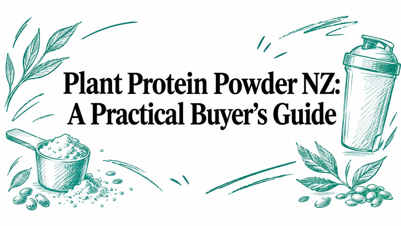 Plant Protein Powder NZ: A Practical Buyer's Guide