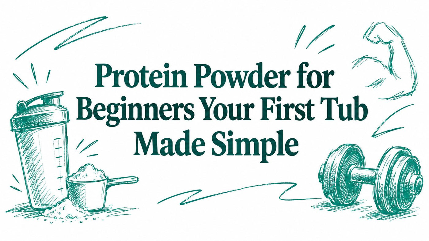 Protein Powder for Beginners Your First Tub Made Simple