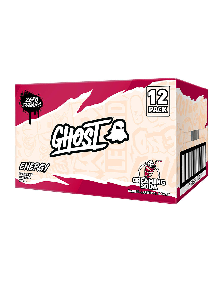 Ghost 12-Pack Energy RTD - Creaming Soda, 250ml