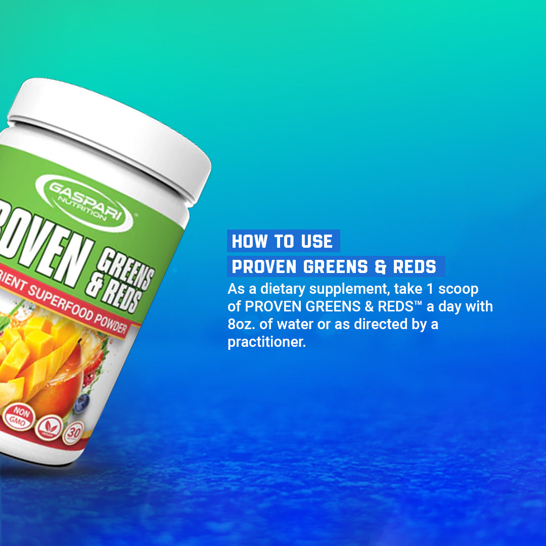 Gaspari Proven Greens & Reds