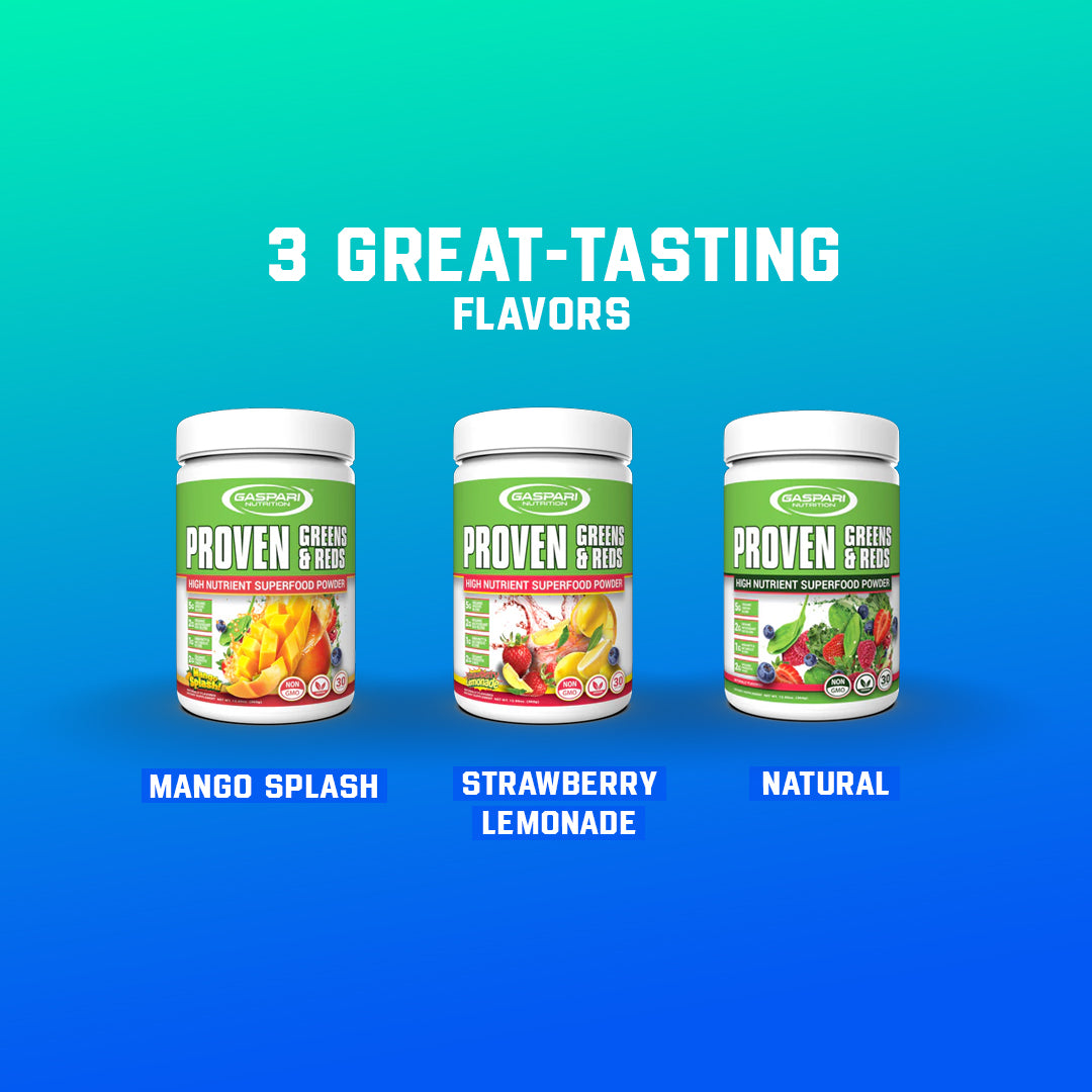 Gaspari Proven Greens & Reds