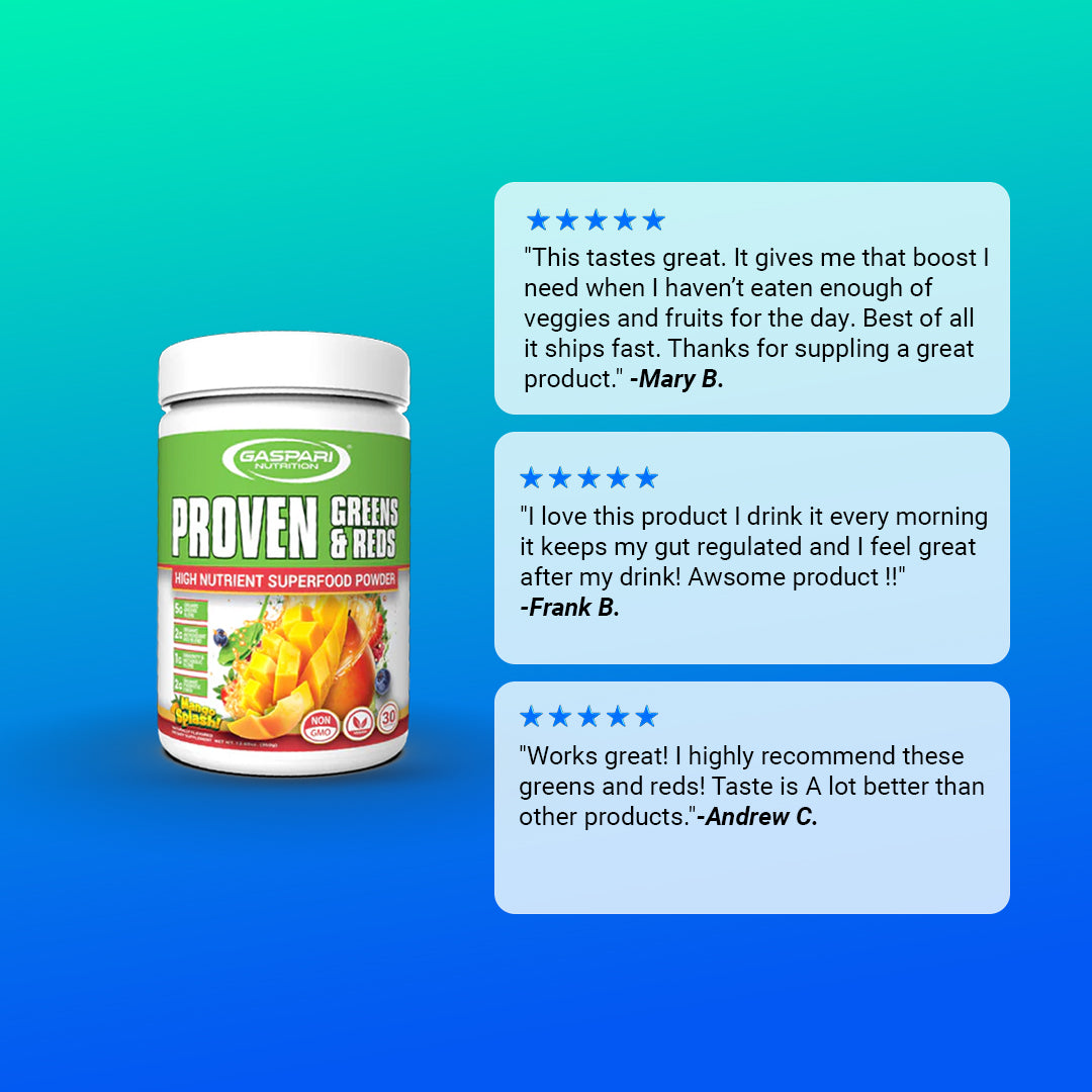 Gaspari Proven Greens & Reds