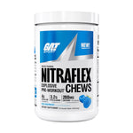 GAT Sport Nitraflex Chews Blue Raspberry front