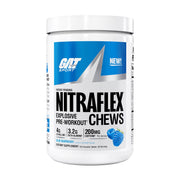 GAT Sport Nitraflex Chews Blue Raspberry front