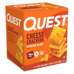 Quest Cheese Crackers — side of pack