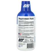 GAT Sport Essentials Liquid L-Carnitine 3000 supplement facts and nutrition panel