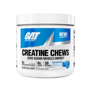 GAT Sport Creatine Chews Blue Raspberry front