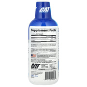 GAT Sport Essentials Liquid L-Carnitine 3000 supplement facts and nutrition panel