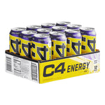 Cellucor 12-Pack C4 Carbonated RTD - Purple Frost