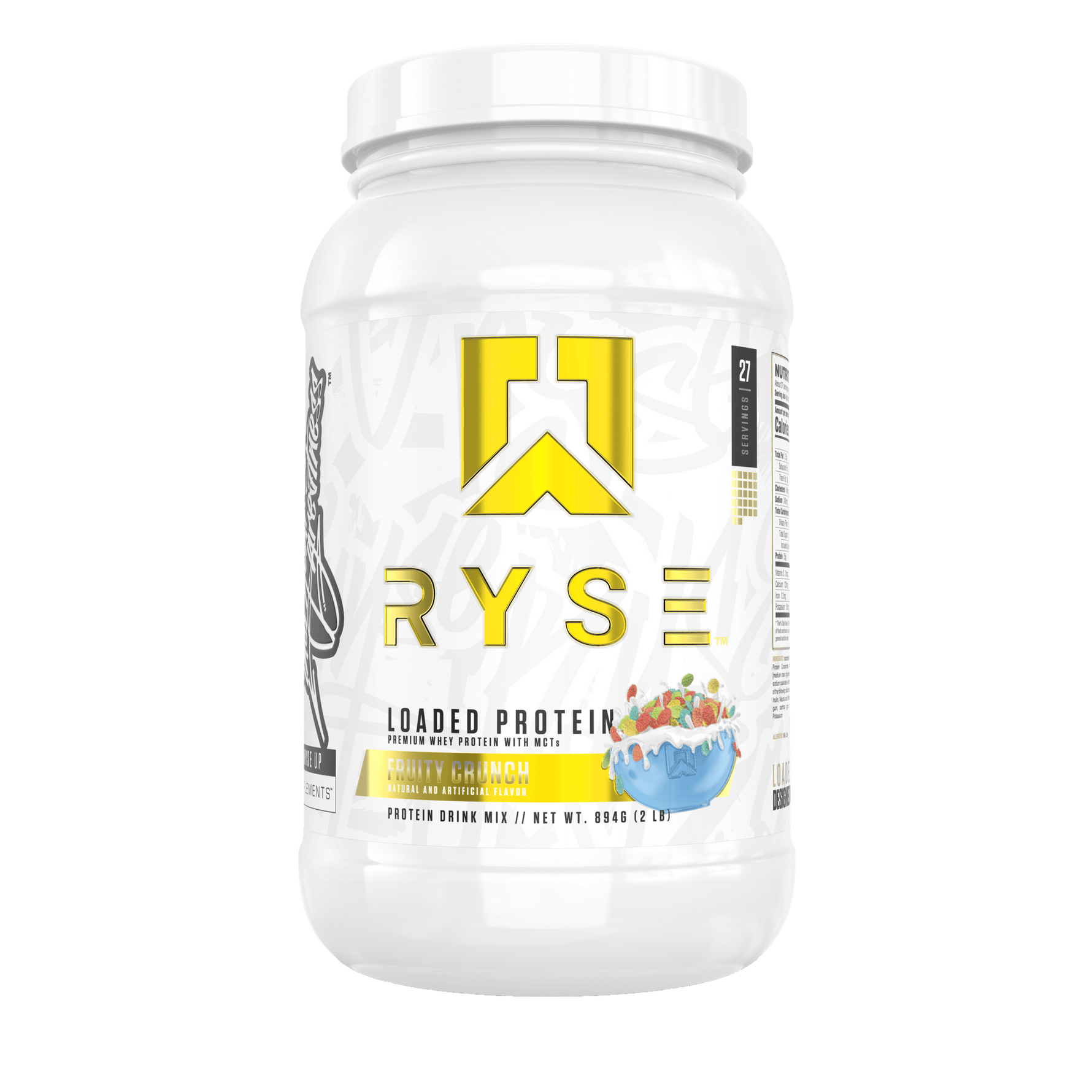 Ryse Loaded Protein, Fruity Crunch powder