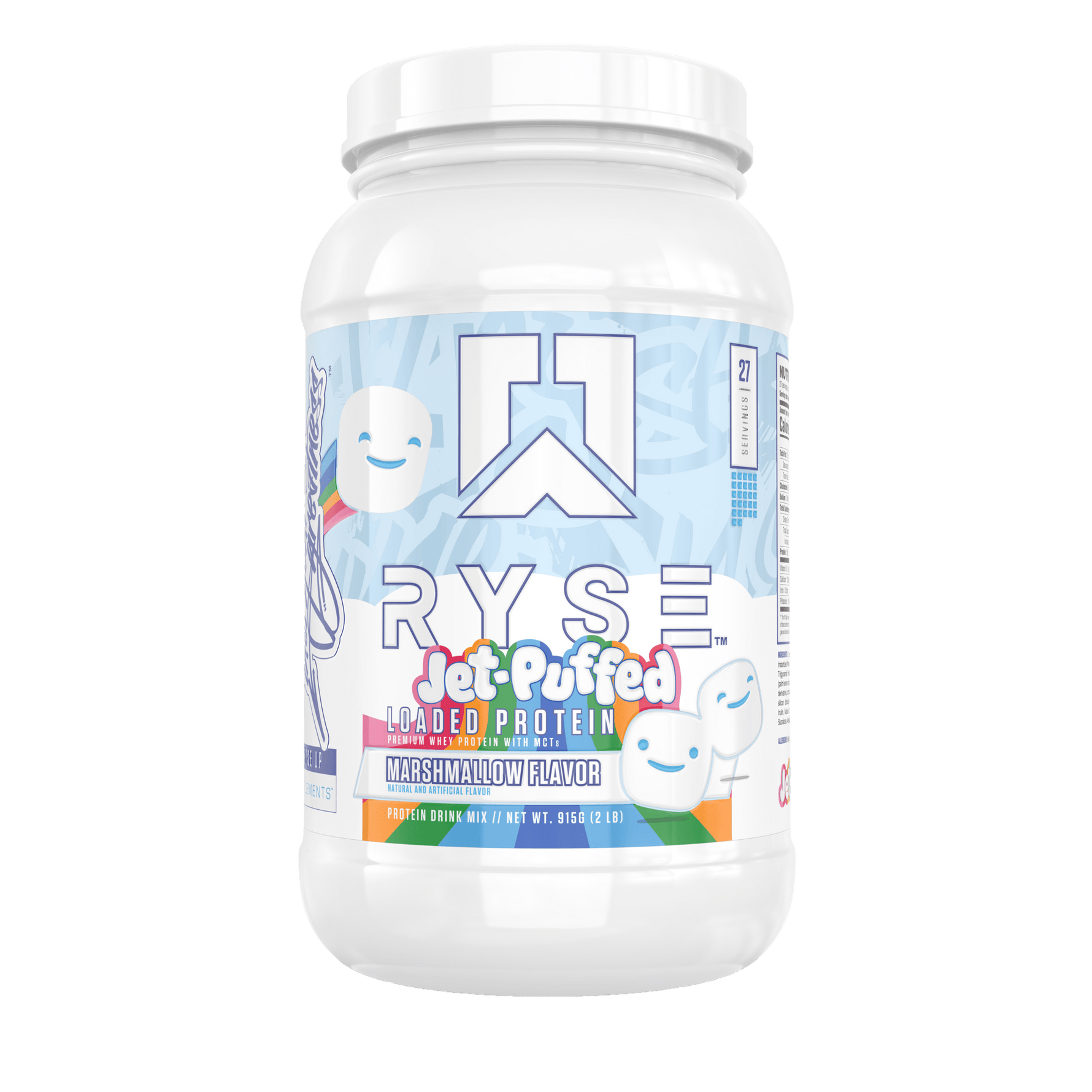 Ryse Loaded Protein, Jet Puffed Marshmallow powder