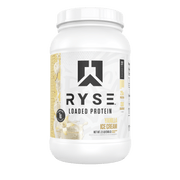 Ryse Loaded Protein whey protein powder, Vanilla Ice Cream New powder, 907g, NZ Supps