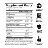 GAT Sport Nitraflex Chews supplement facts and nutrition panel