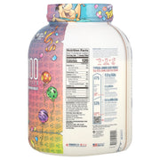 Dymatize Iso 100 Birthday Cake Pebbles supplement facts and nutrition panel