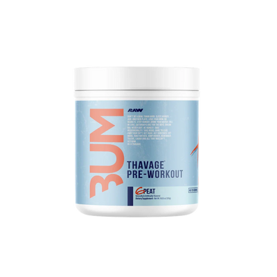 CBUM Thavage Christopher's pre-workout, 6 Peat powder, 532g, NZ Supps