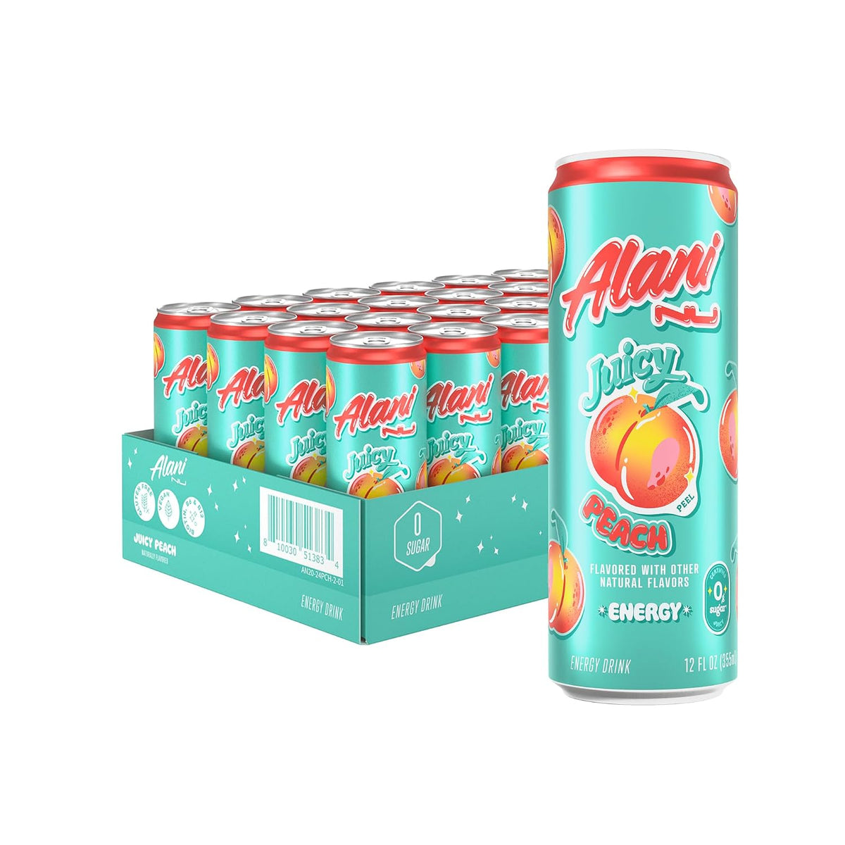 Alani Nu 24-Pack Alani Energy - Juicy Peach