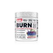 Basic Supplements Burn Blueberry Iced Tea front of pack