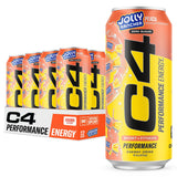 Cellucor 12-Pack C4 Carbonated RTD - Jolly Rancher Peach