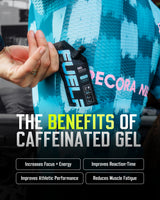 Fresh Supps Caffeinated Gel, Blue Raspberry — pack (3)