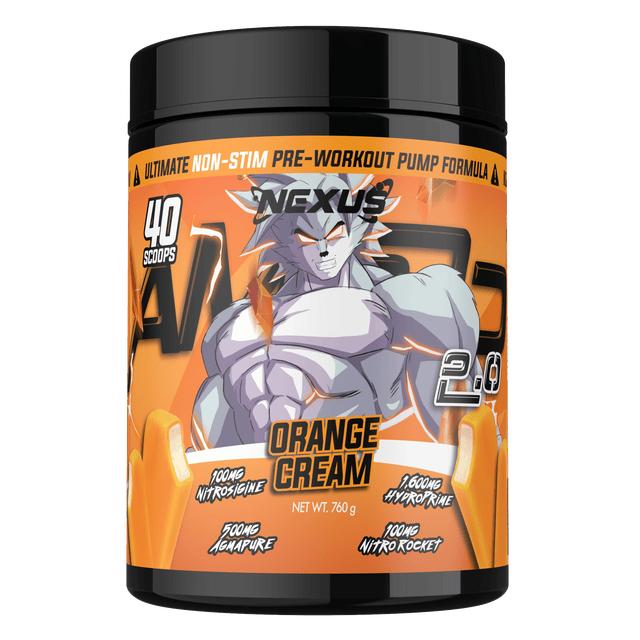 Nexus AMP3D 2.0, Orange Cream powder