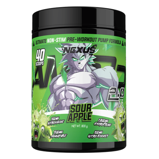 Nexus AMP3D 2.0, Sour Apple powder