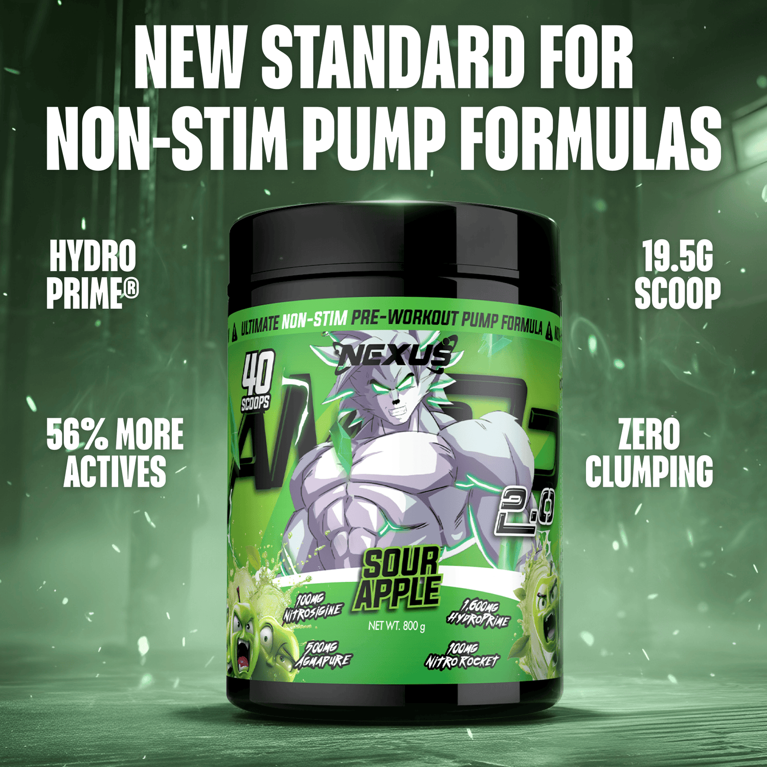 Nexus AMP3D 2.0, Sour Apple