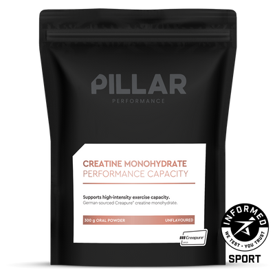 Pillar Performance Creatine Monohydrate powder, 300g, NZ Supps