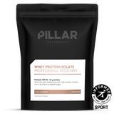 Pillar Performance Whey Protein Isolate, Chocolate powder