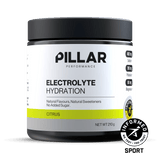 Pillar Performance Electrolyte Hydration Citrus 210g front of pack