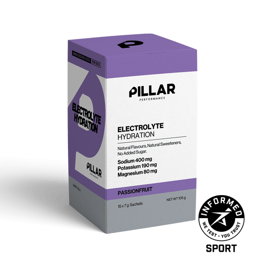 Pillar Performance Electrolyte Hydration, Passionfruit powder