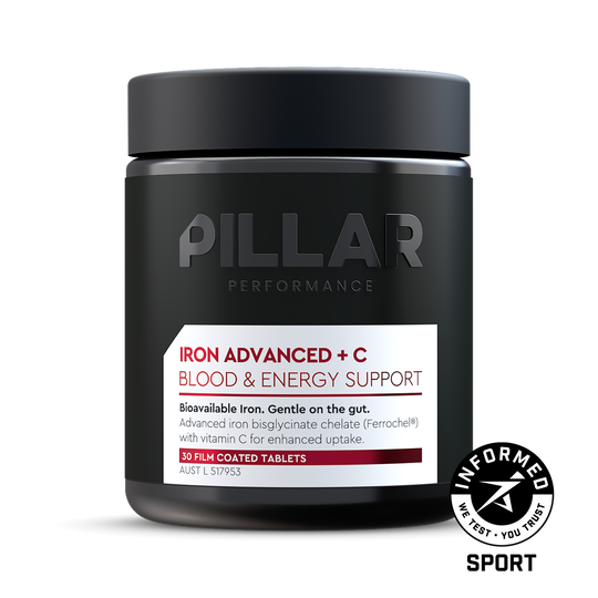 Pillar Performance Iron Advanced + C capsules