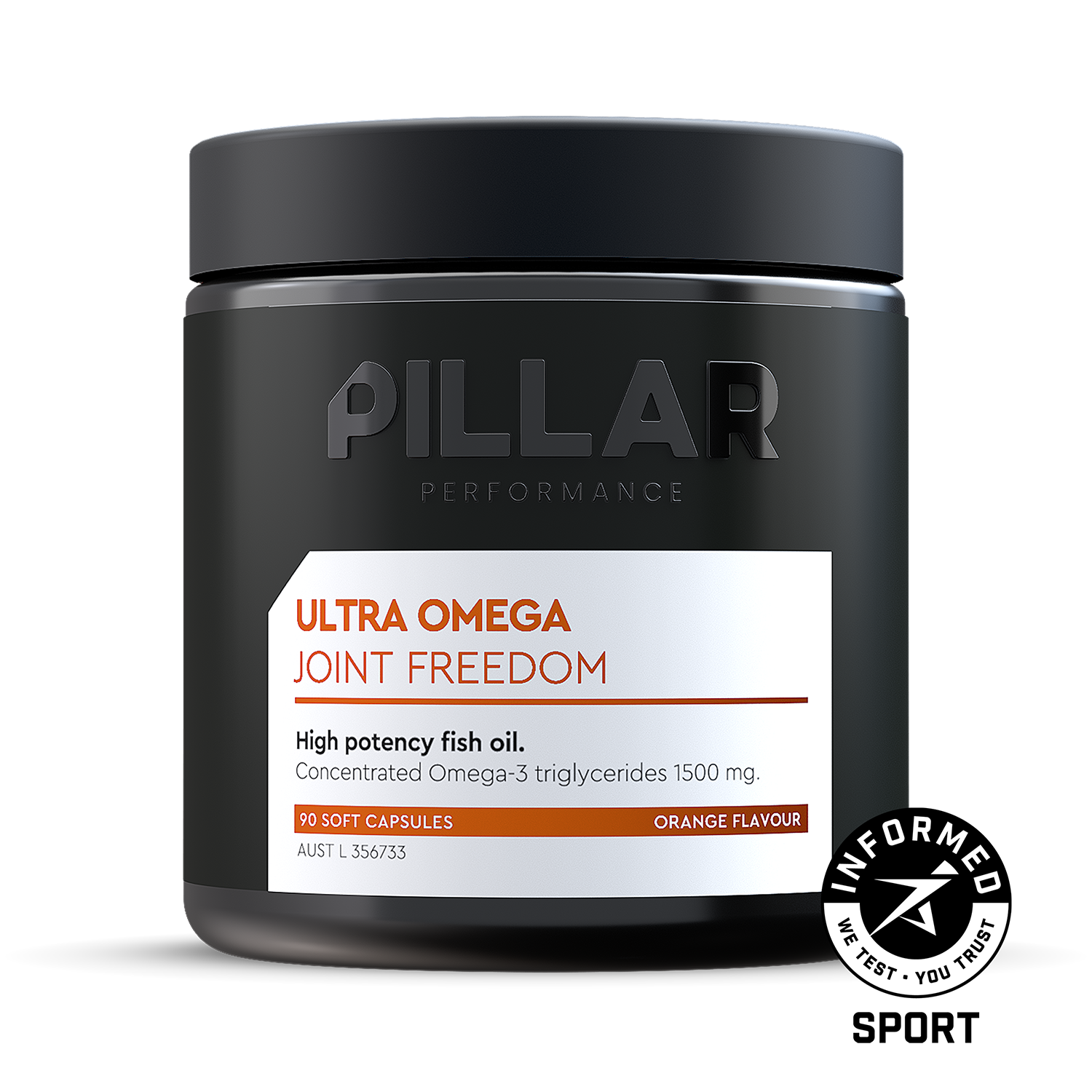 Pillar Performance Ultra Omega capsules