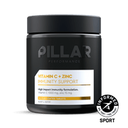 Pillar Performance Vitamin C + Zinc capsules