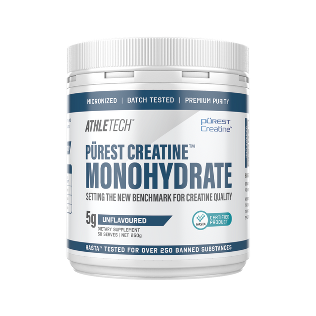 Athletech Purest Creatine Monohydrate, 250g, NZ Supps