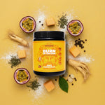 Hercules Burn of the Gods Gaia's Passion Melon tub with ingredients