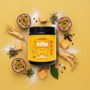 Hercules Burn of the Gods Gaia's Passion Melon tub with ingredients