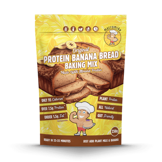 Macro Mike Baking Mix Original Banana Bread 250g front of pack