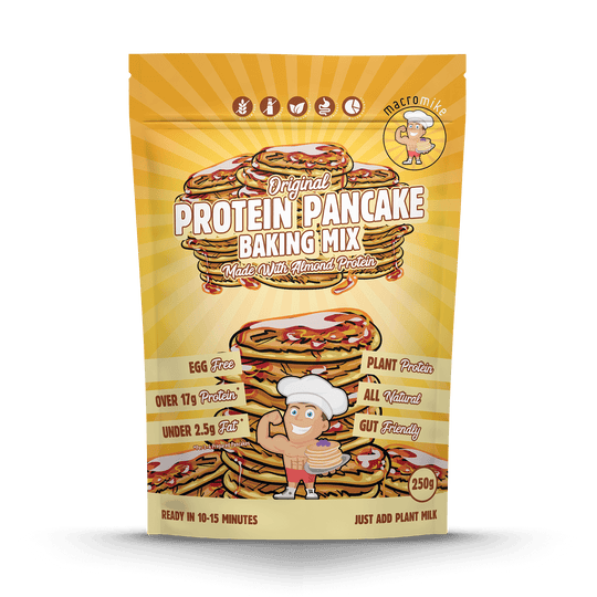 Macro Mike Baking Mix Original Pancake 250g front of pack