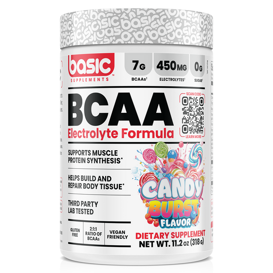 Basic Supplements BCAA, Candy Burst powder