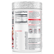 Basic Supplements Beef Isolate Strawbeery Breeze supplement facts and nutrition panel
