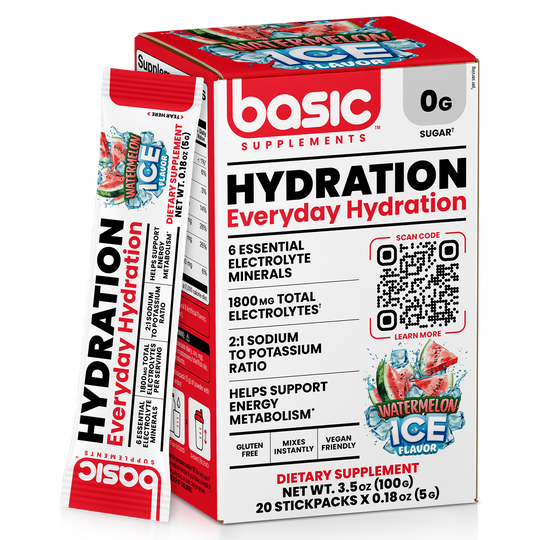 Basic Supplements Hydration, Watermelon powder