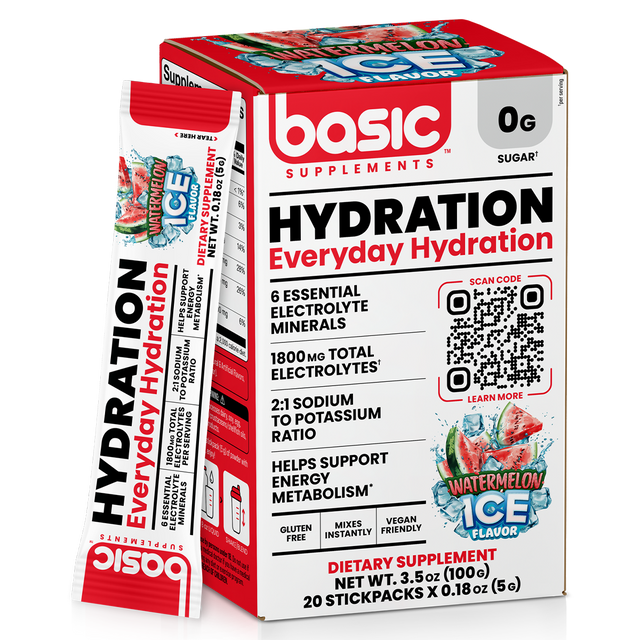 Basic Supplements Hydration, Watermelon powder