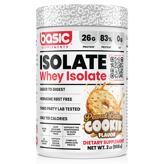 Basic Supplements Isolate, Peanut Butter Cookie