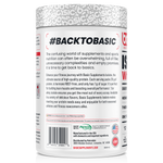 Basic Supplements Isolate, Peanut Butter Cookie — side of pack