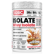 Basic Supplements Isolate whey protein powder, Caramel Cold Brew, 908g, NZ Supps