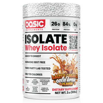 Basic Supplements Isolate, Caramel Cold Brew