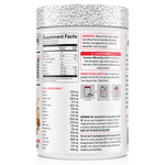 Basic Supplements Isolate, Caramel Cold Brew — side of pack