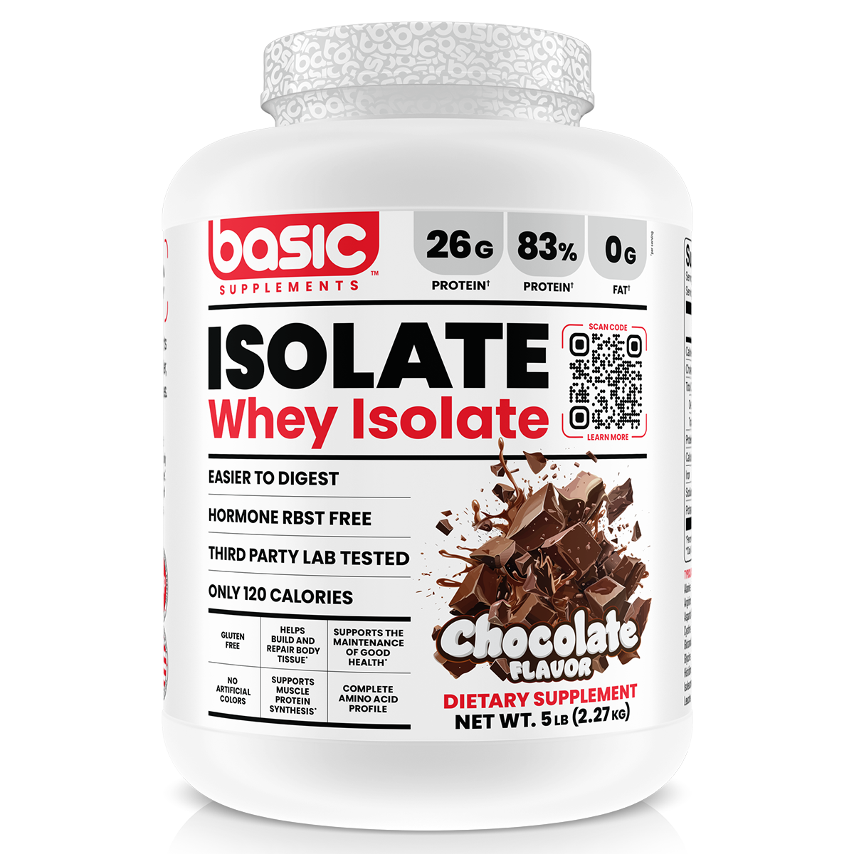 Basic Supplements Isolate, Chocolate