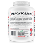 Basic Supplements Isolate, Chocolate — side of pack