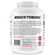 Basic Supplements Isolate, Chocolate — left of pack